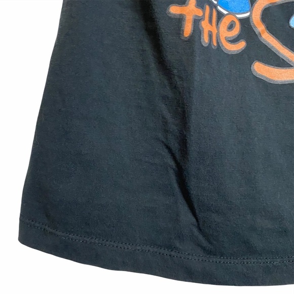 The Simpsons Family Printed Graphic Black Tee Shirt Cotton Large L - Picture 6 of 15